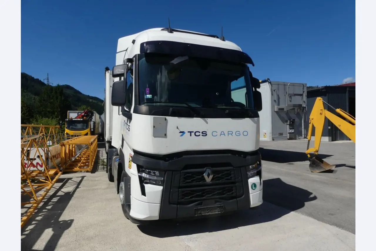 Renault en Ford trekkers en Knapen K 100 opleggers-3