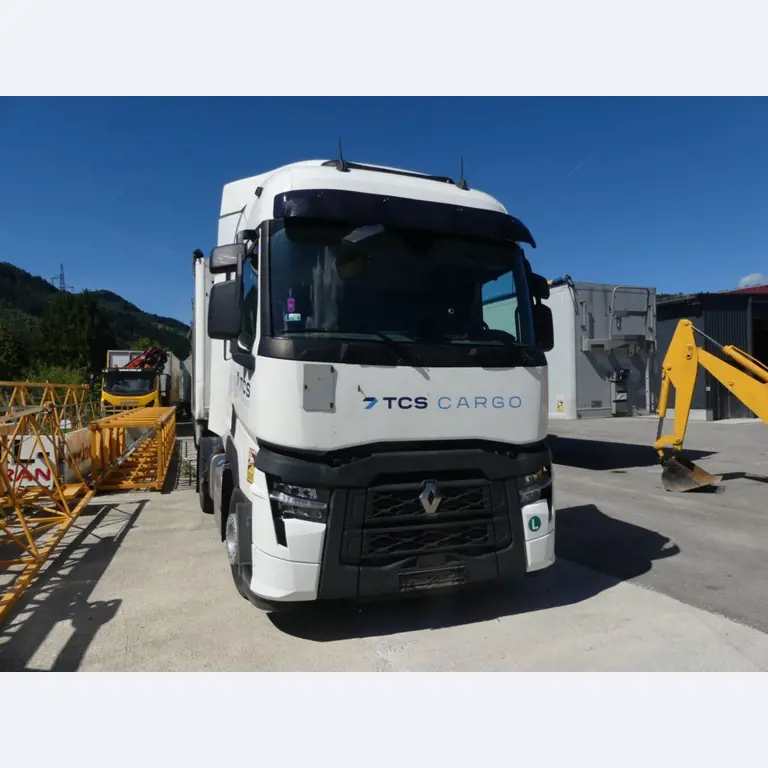 Renault en Ford trekkers en Knapen K 100 opleggers-3