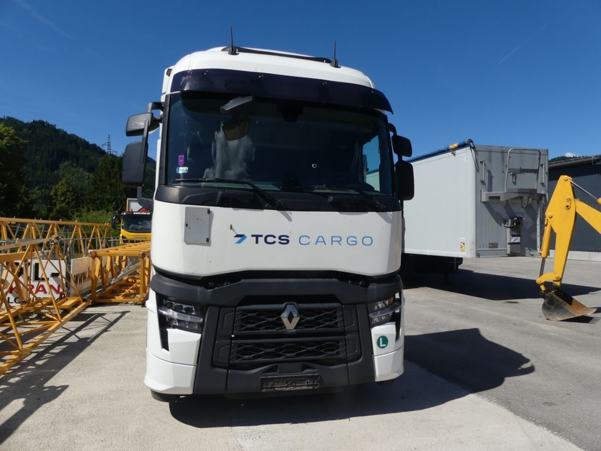 Ciągniki siodłowe Ford i naczepy Knapen K 100-4