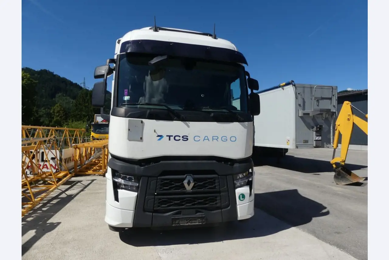 Renault en Ford trekkers en Knapen K 100 opleggers-4