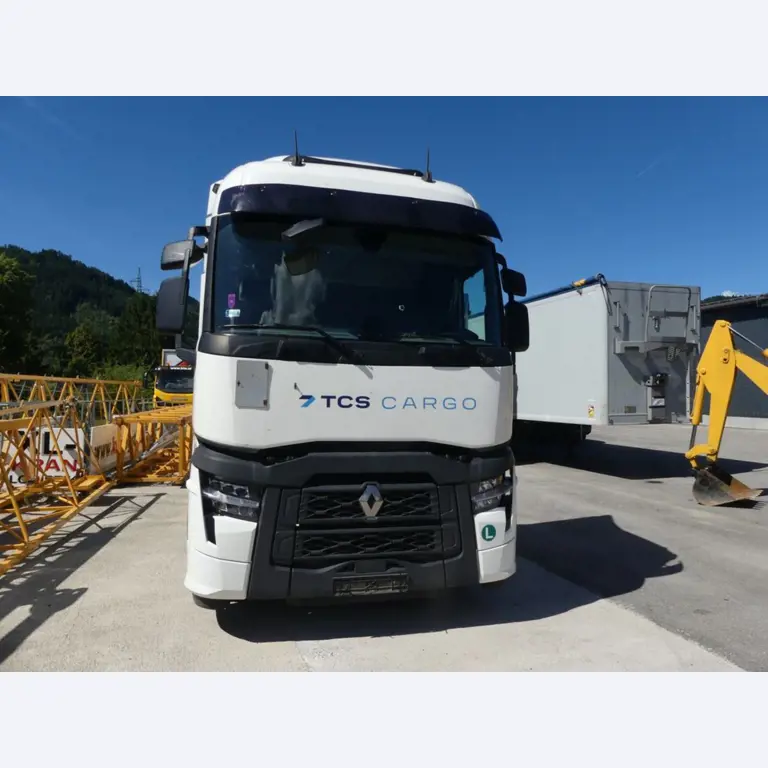 Renault en Ford trekkers en Knapen K 100 opleggers-4