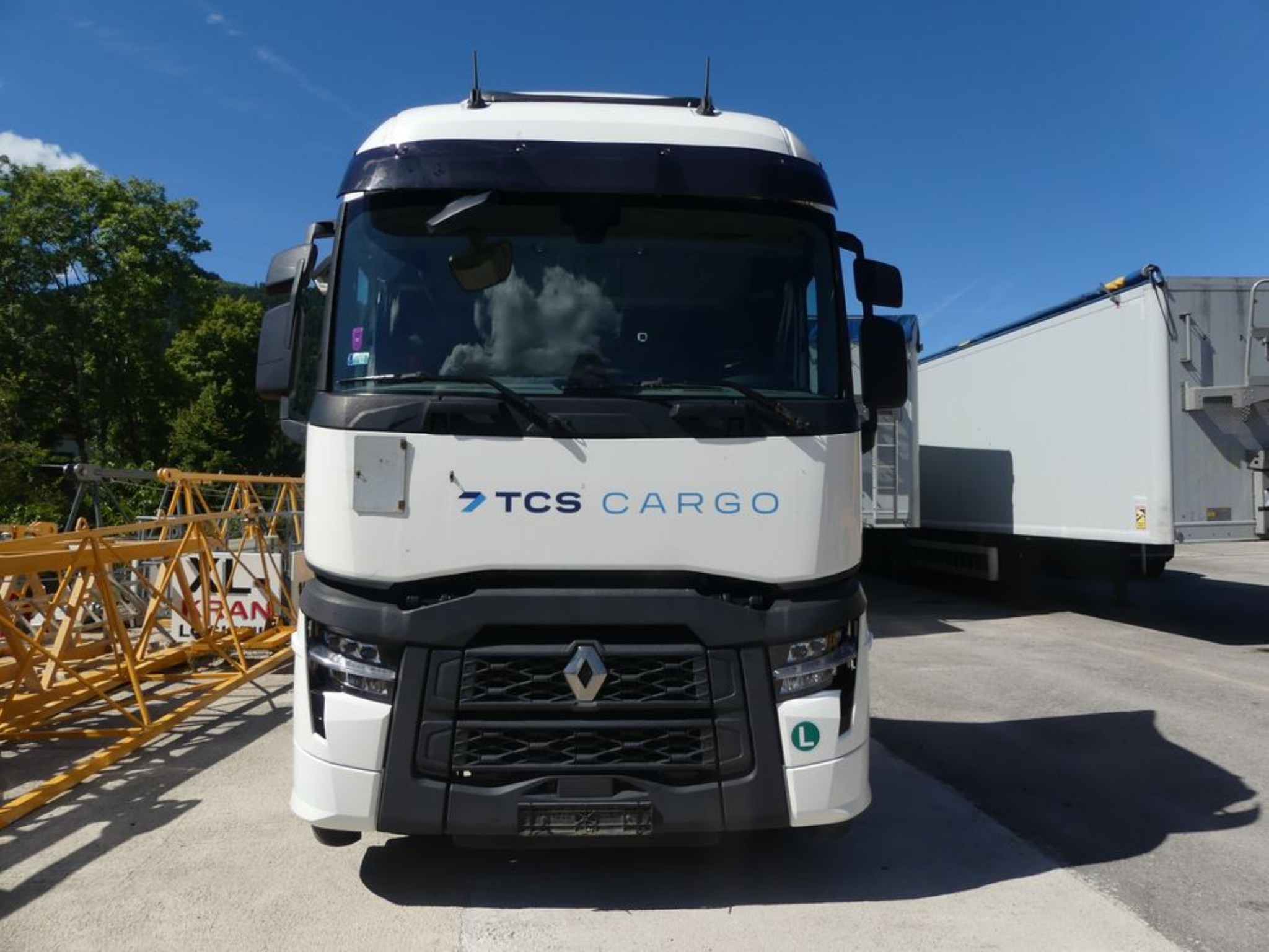 Ciągniki siodłowe Ford i naczepy Knapen K 100-5