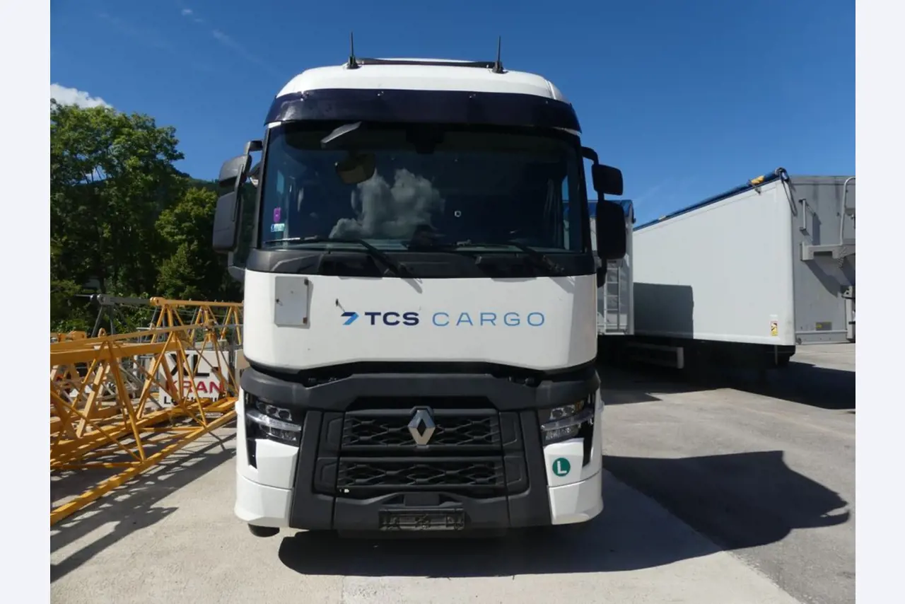 Renault en Ford trekkers en Knapen K 100 opleggers-5