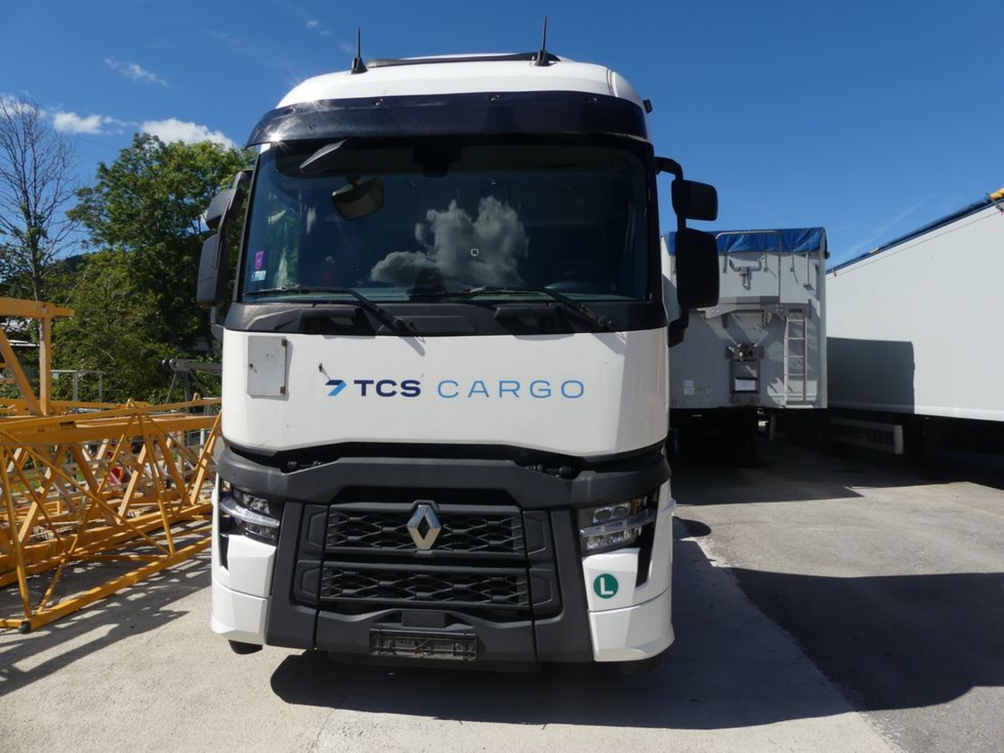 Ciągniki siodłowe Ford i naczepy Knapen K 100-6