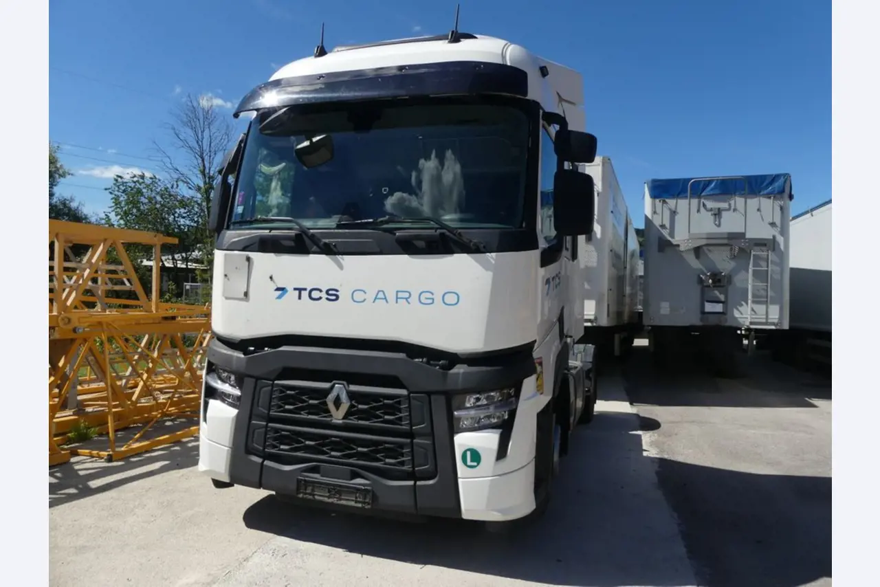 Renault en Ford trekkers en Knapen K 100 opleggers-7