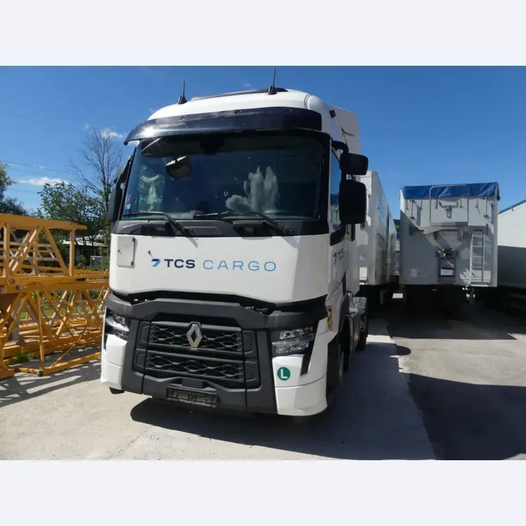 Renault en Ford trekkers en Knapen K 100 opleggers-7