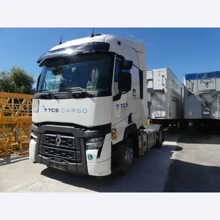 Renault en Ford trekkers en Knapen K 100 opleggers-8