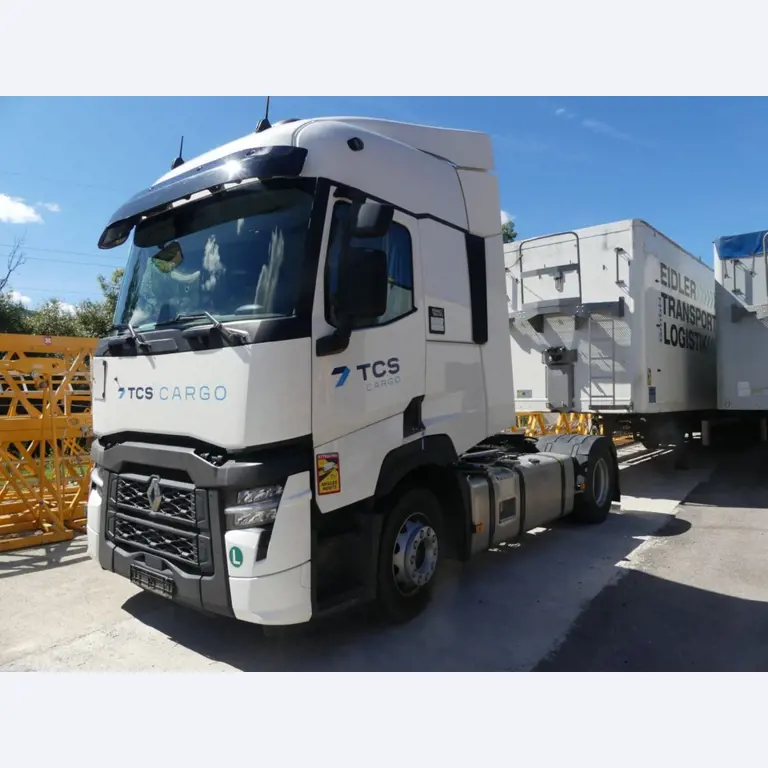 Renault en Ford trekkers en Knapen K 100 opleggers-9