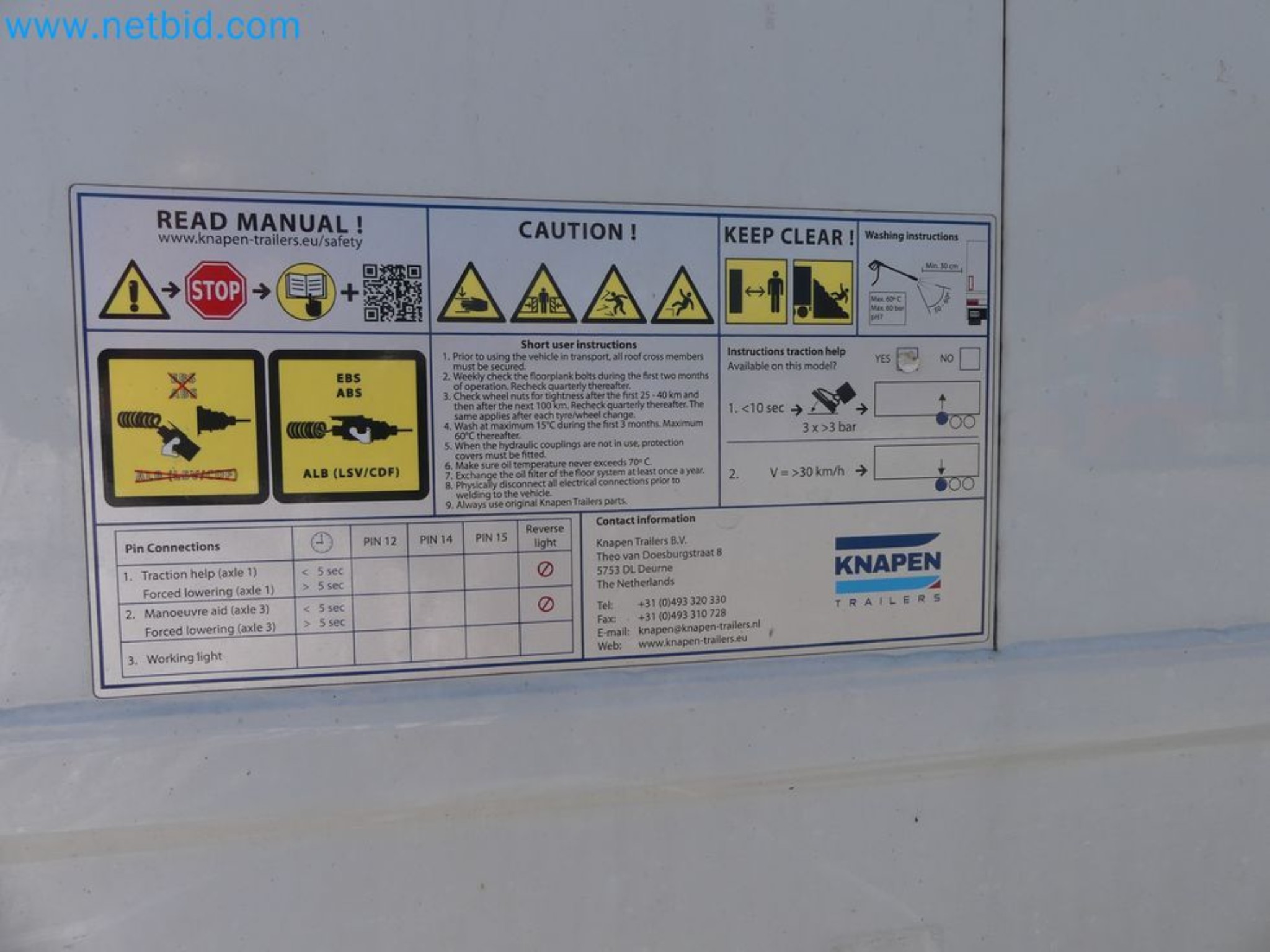 Voluntary closure of business relocation <BR>
Wilhelmshavener Bekleidungswerke GmbH <BR> Clothing Manufacture-28