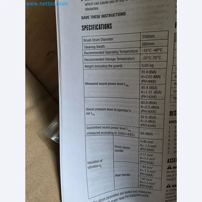 Auktion - EGO-Elektrowerkzeugen ungenutzt-6