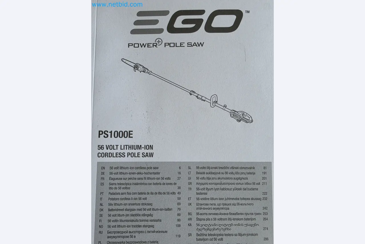 Auktion - EGO-Elektrowerkzeugen ungenutzt-5