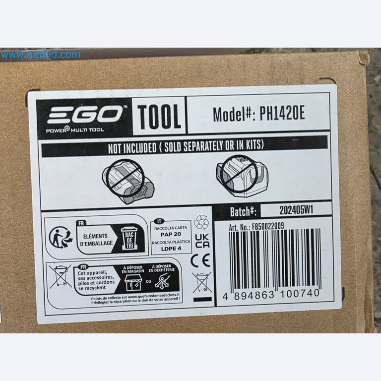 Auktion - EGO-Elektrowerkzeugen ungenutzt-2