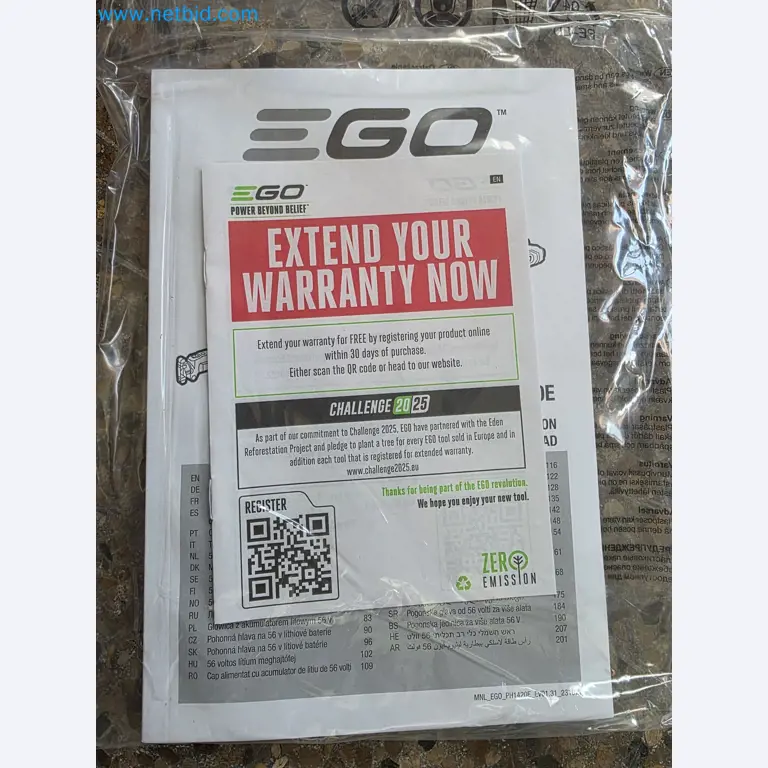 Auktion - EGO-Elektrowerkzeugen ungenutzt-4