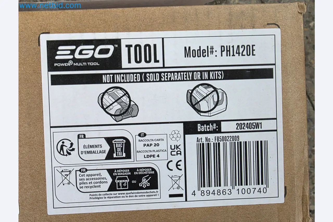 Auktion - EGO-Elektrowerkzeugen ungenutzt-2