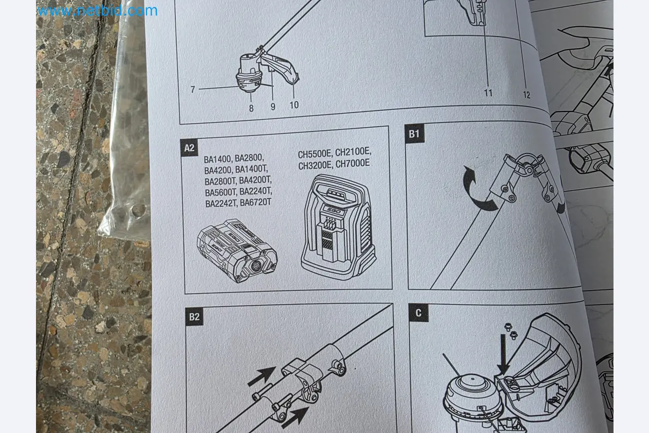 Auktion - EGO-Elektrowerkzeugen ungenutzt-4