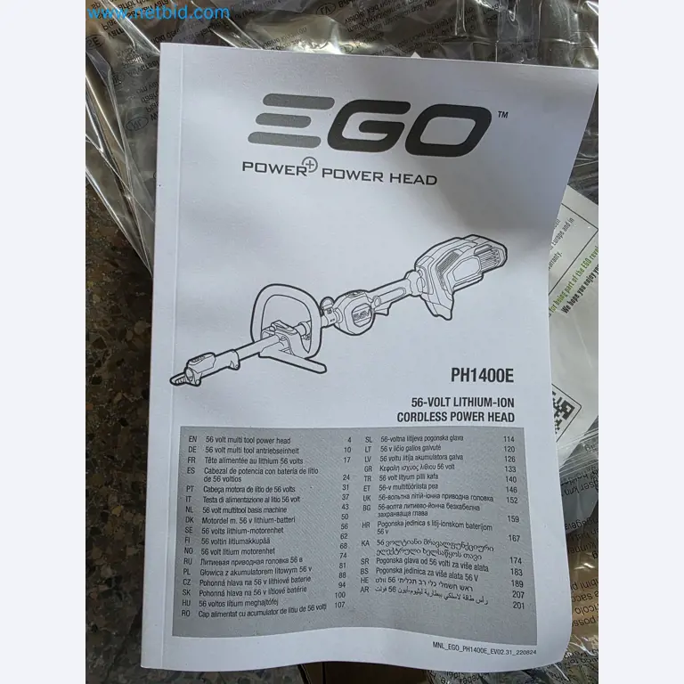 Auktion - EGO-Elektrowerkzeugen ungenutzt-3