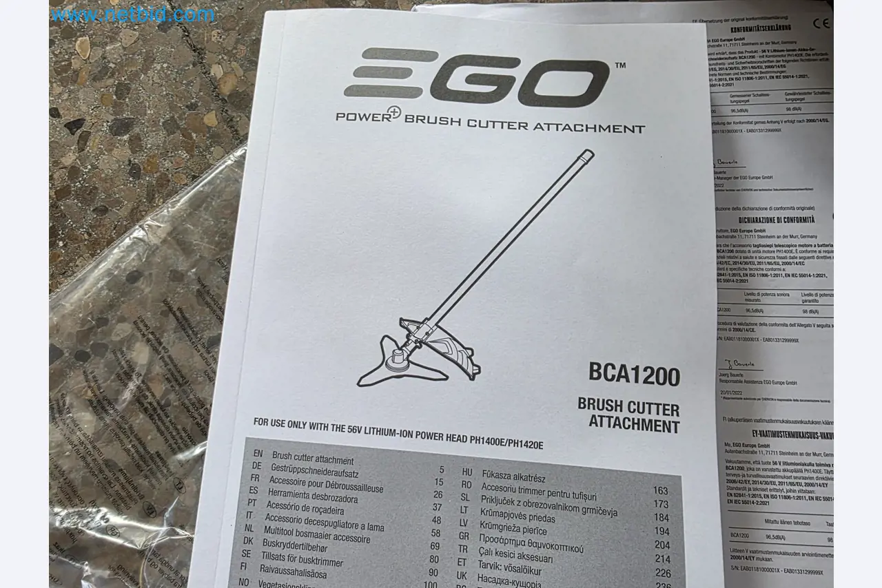 Auktion - EGO-Elektrowerkzeugen ungenutzt-4