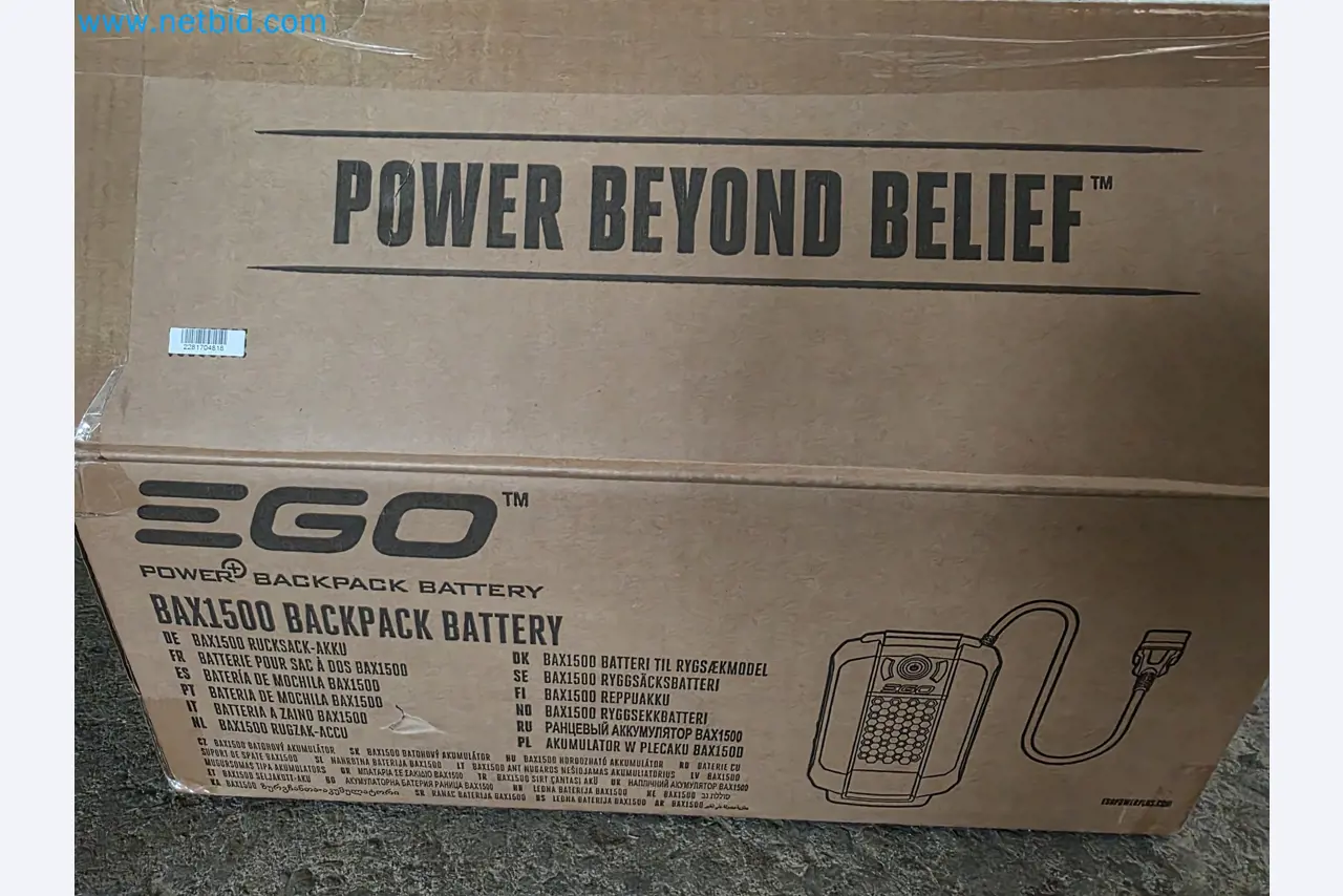 Auktion - EGO-Elektrowerkzeugen ungenutzt-4