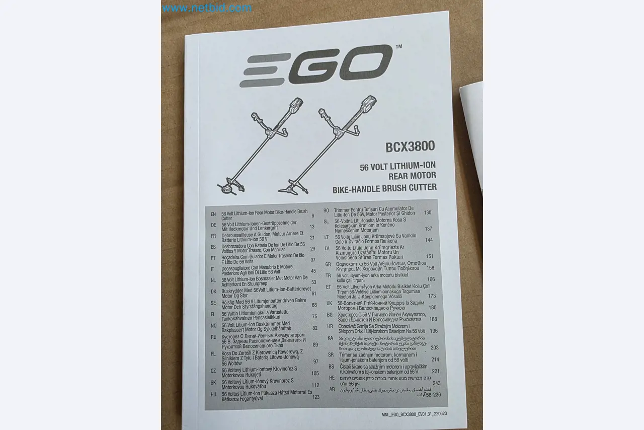 Auktion - EGO-Elektrowerkzeugen ungenutzt-4