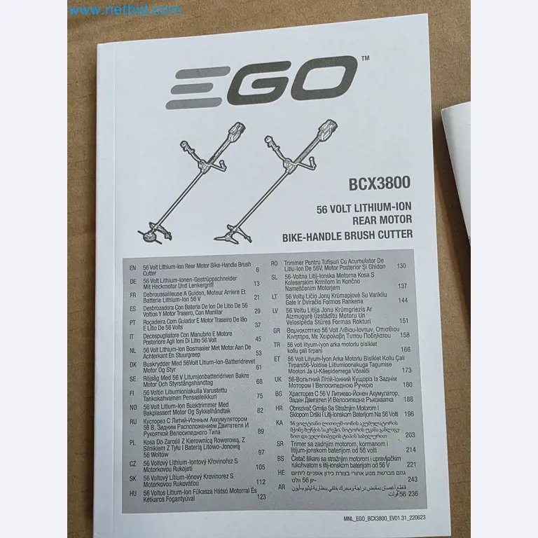 Auktion - EGO-Elektrowerkzeugen ungenutzt-4