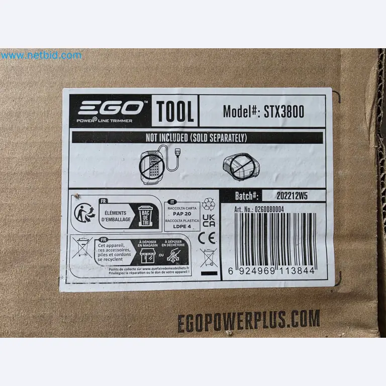 Auktion - EGO-Elektrowerkzeugen ungenutzt-8