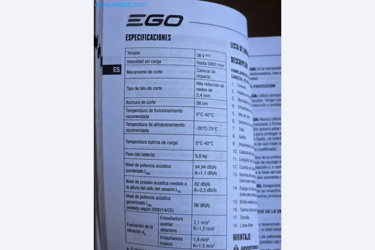 Auktion - EGO-Elektrowerkzeugen ungenutzt-7