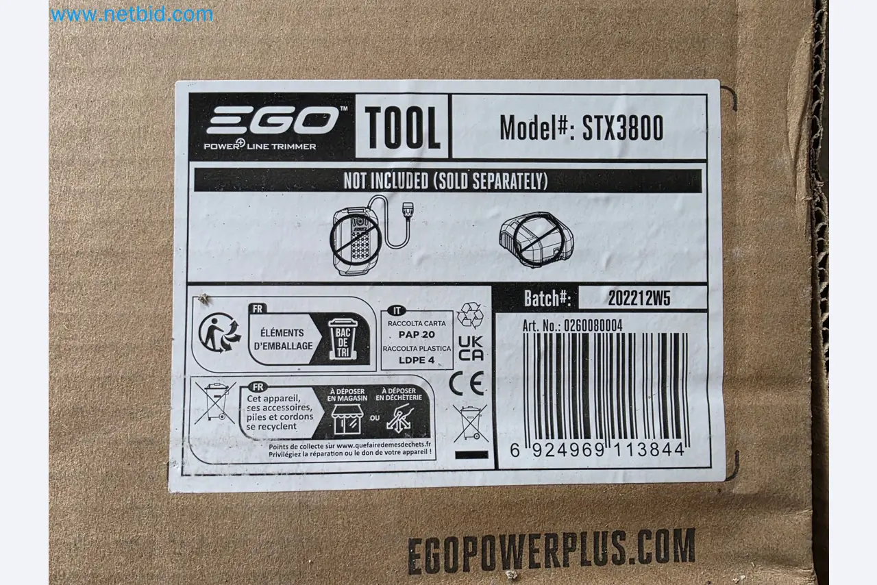 Auktion - EGO-Elektrowerkzeugen ungenutzt-8
