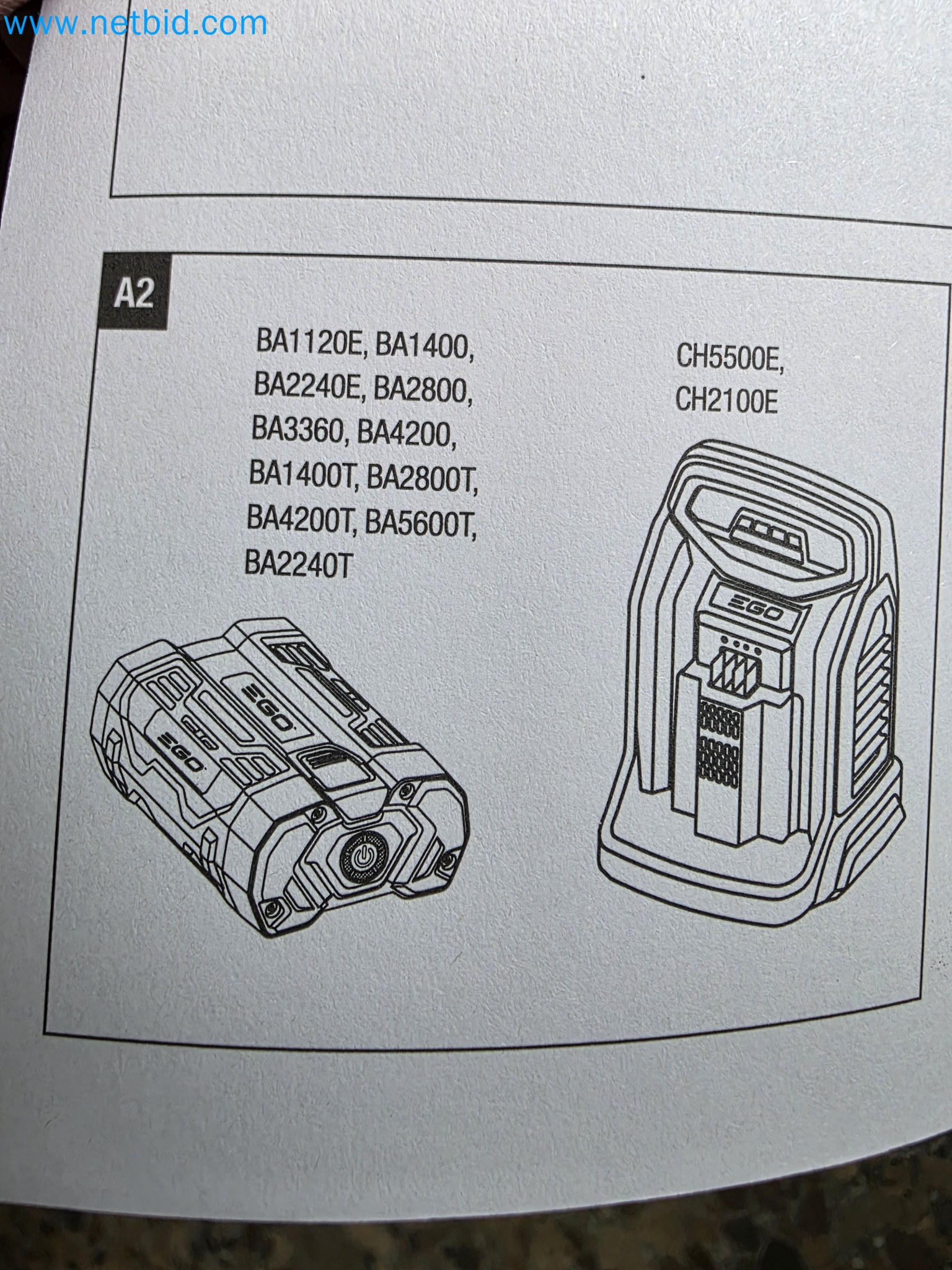 Auktion - EGO-Elektrowerkzeugen ungenutzt-5