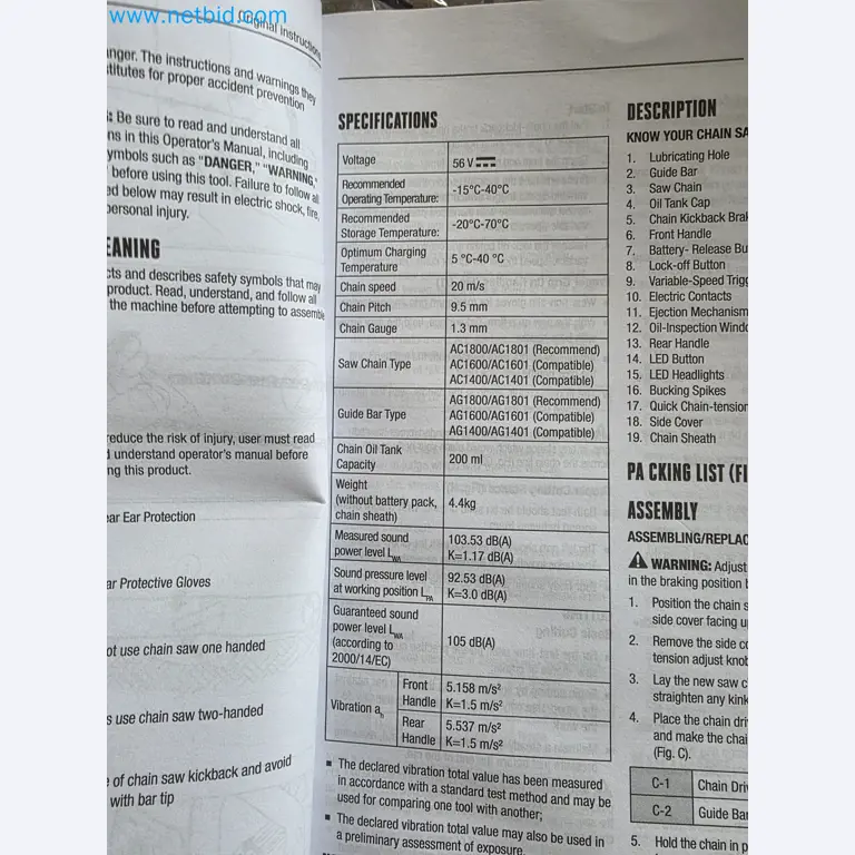 Auktion - EGO-Elektrowerkzeugen ungenutzt-4