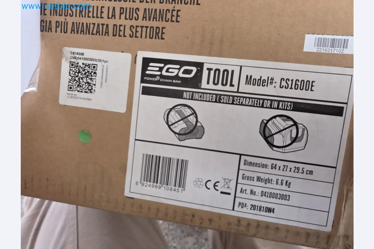 Auktion - EGO-Elektrowerkzeugen ungenutzt-2