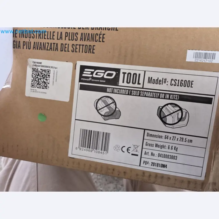 Auktion - EGO-Elektrowerkzeugen ungenutzt-2