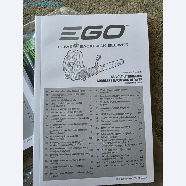 Auktion - EGO-Elektrowerkzeugen ungenutzt-4