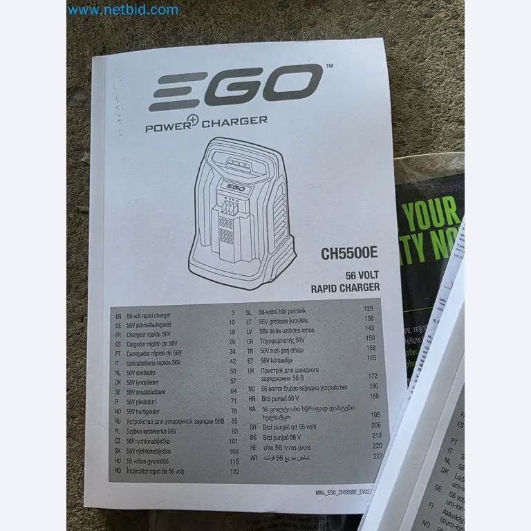 Auktion - EGO-Elektrowerkzeugen ungenutzt-5