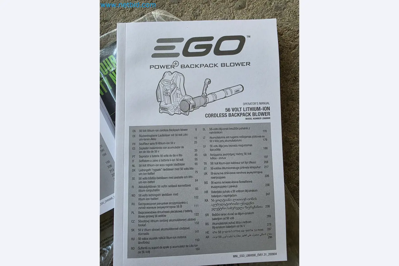 Auktion - EGO-Elektrowerkzeugen ungenutzt-5