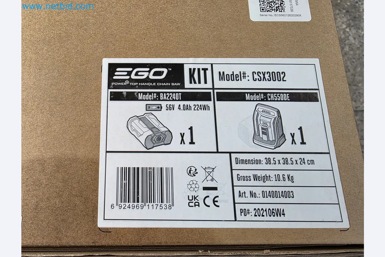 Auktion - EGO-Elektrowerkzeugen ungenutzt-3