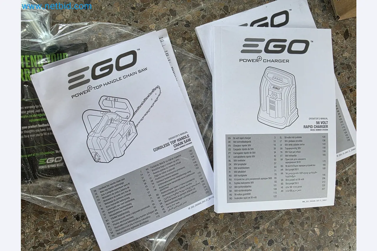 Auktion - EGO-Elektrowerkzeugen ungenutzt-9