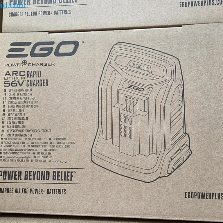 Rapid Charger EGO POWER CH5500E