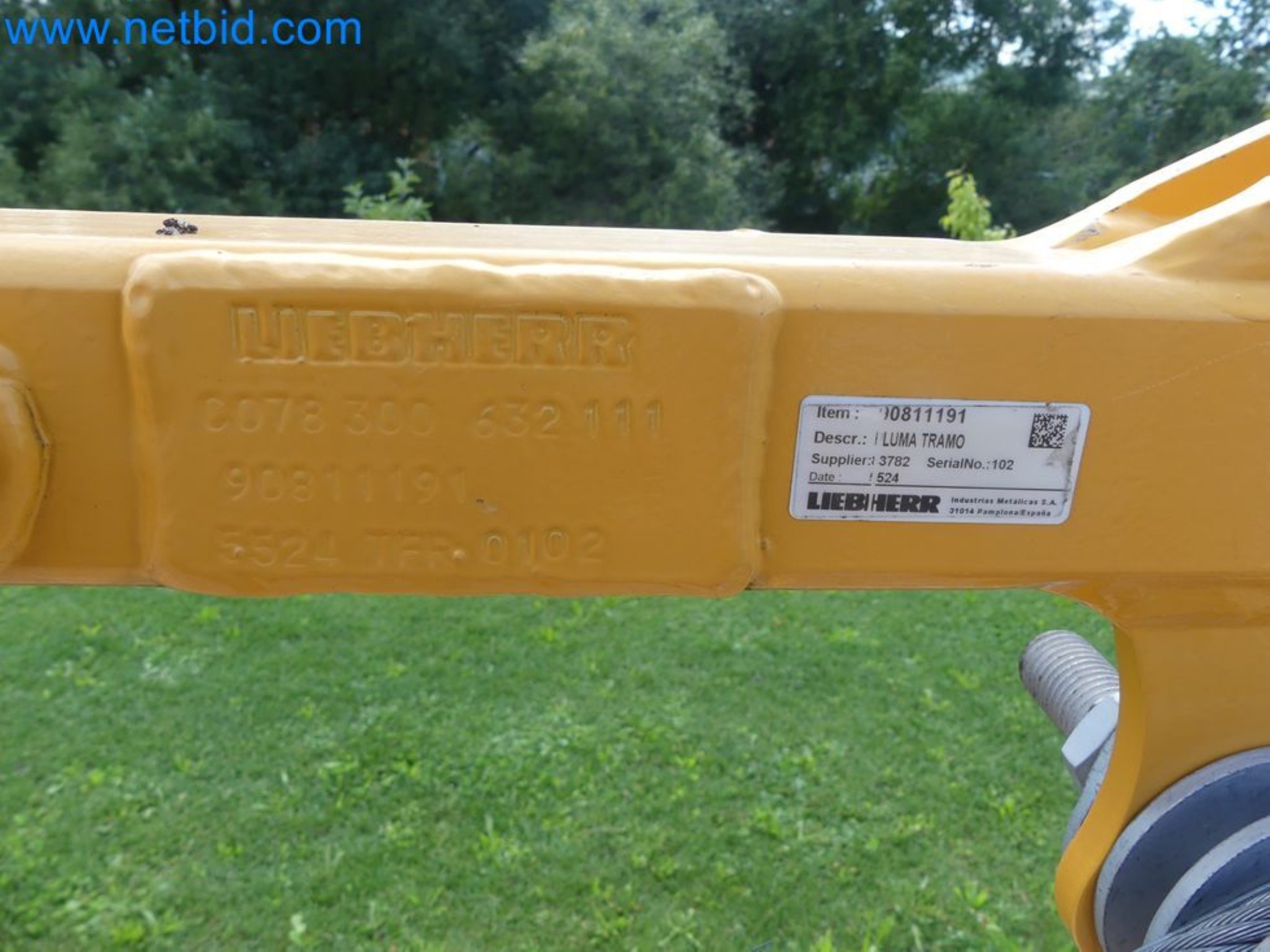 Zuraw wiezowy - Zuraw górnoobrotowy LIEBHERR-35