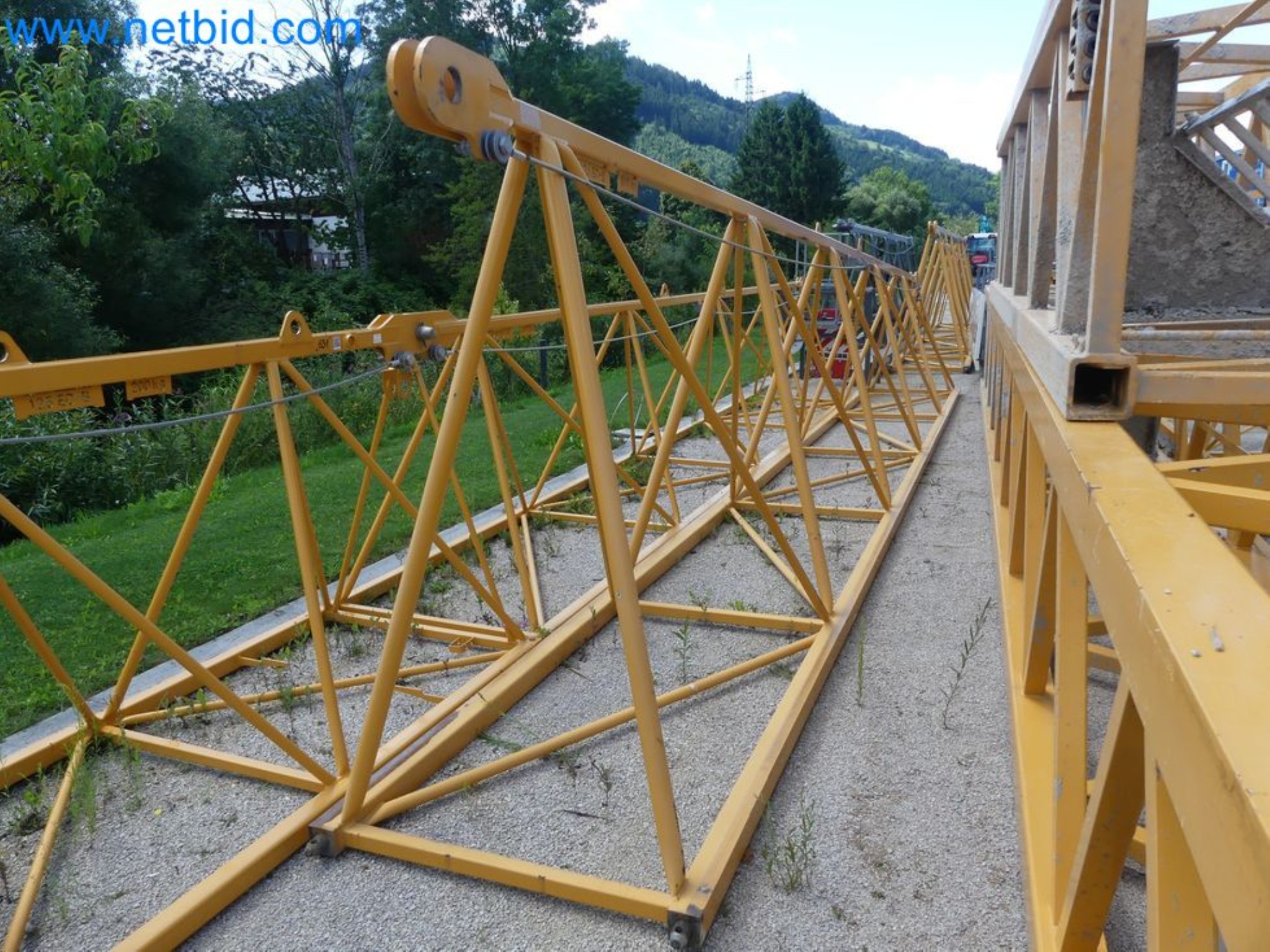 Zuraw wiezowy - Zuraw górnoobrotowy LIEBHERR-36