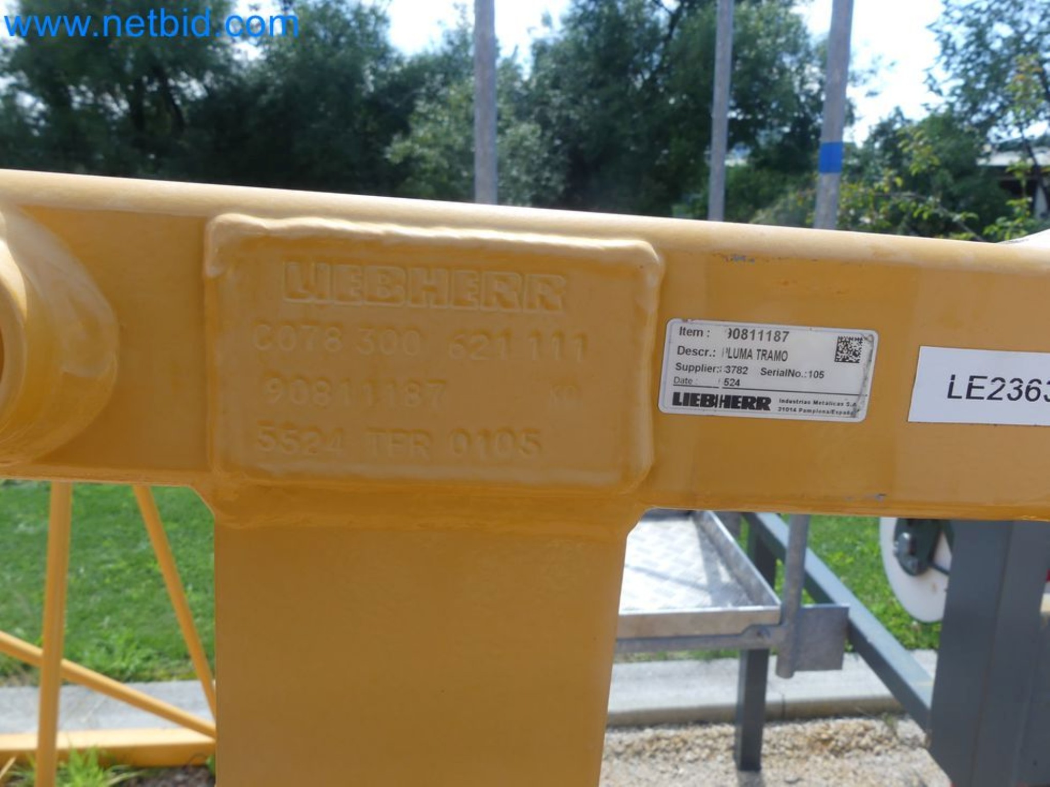 Zuraw wiezowy - Zuraw górnoobrotowy LIEBHERR-37