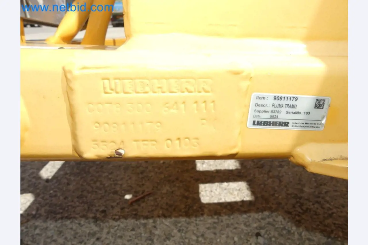 Zuraw wiezowy - Zuraw górnoobrotowy LIEBHERR-52