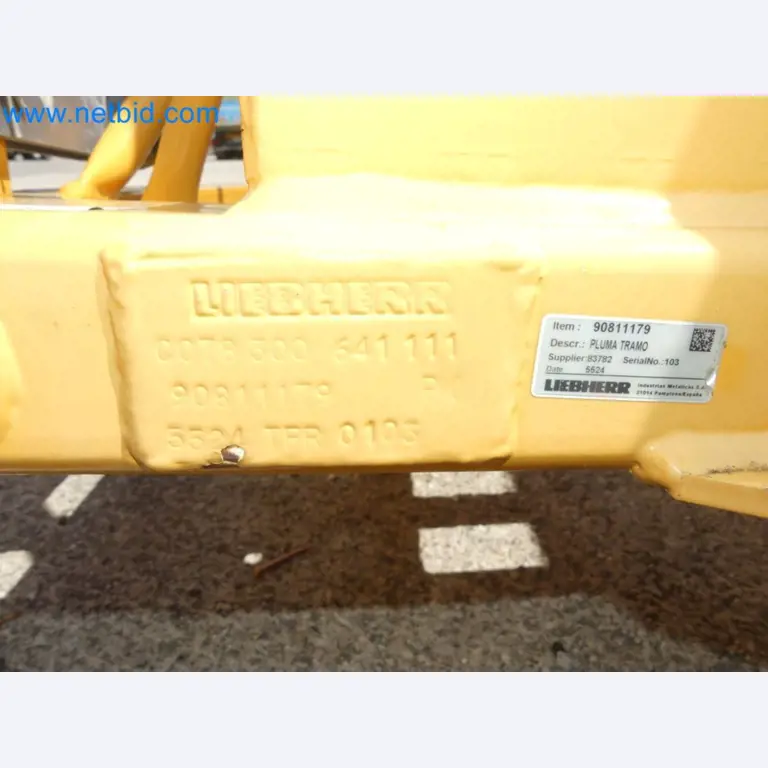 Zuraw wiezowy - Zuraw górnoobrotowy LIEBHERR-52