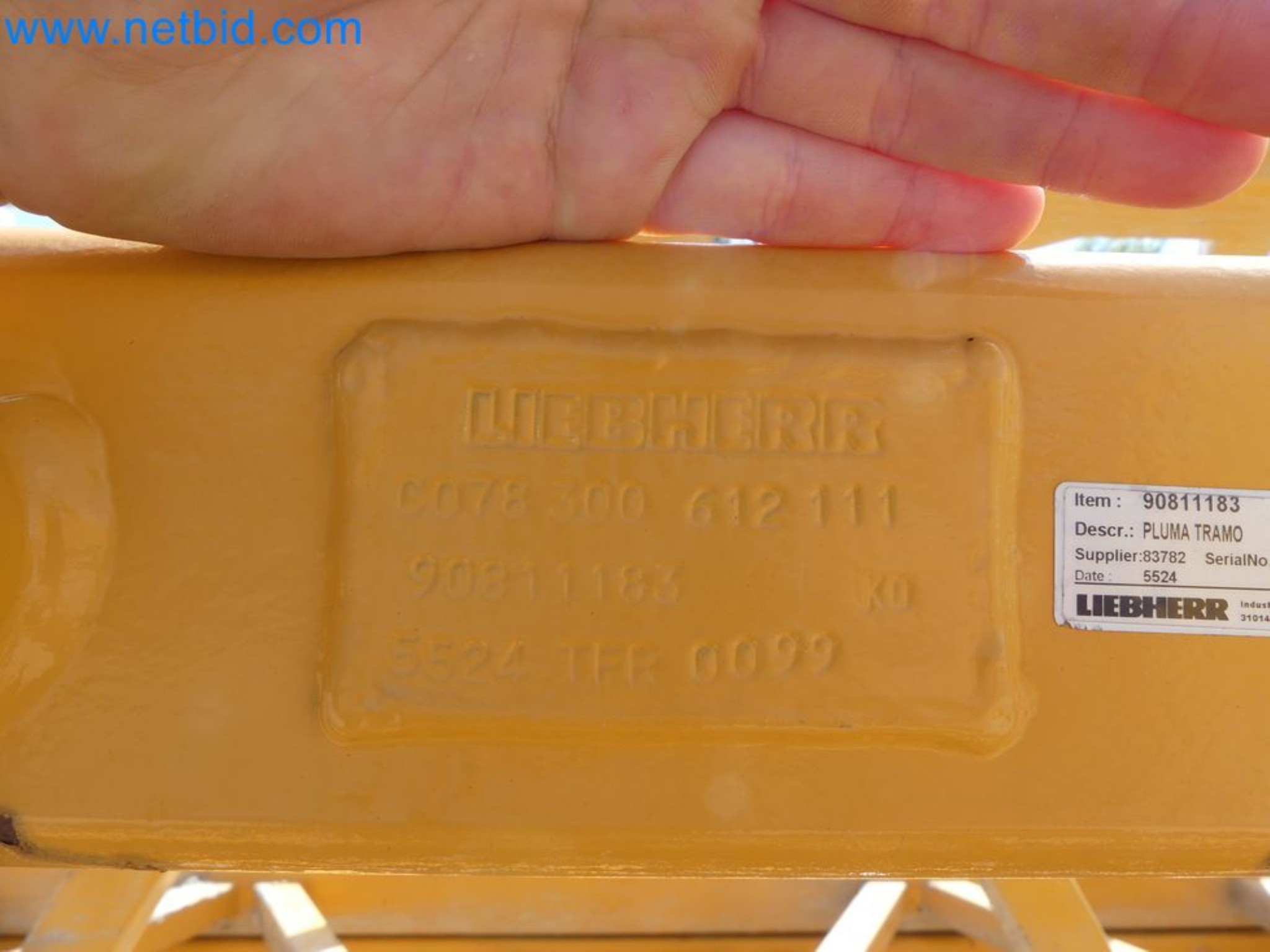 Zuraw wiezowy - Zuraw górnoobrotowy LIEBHERR-54