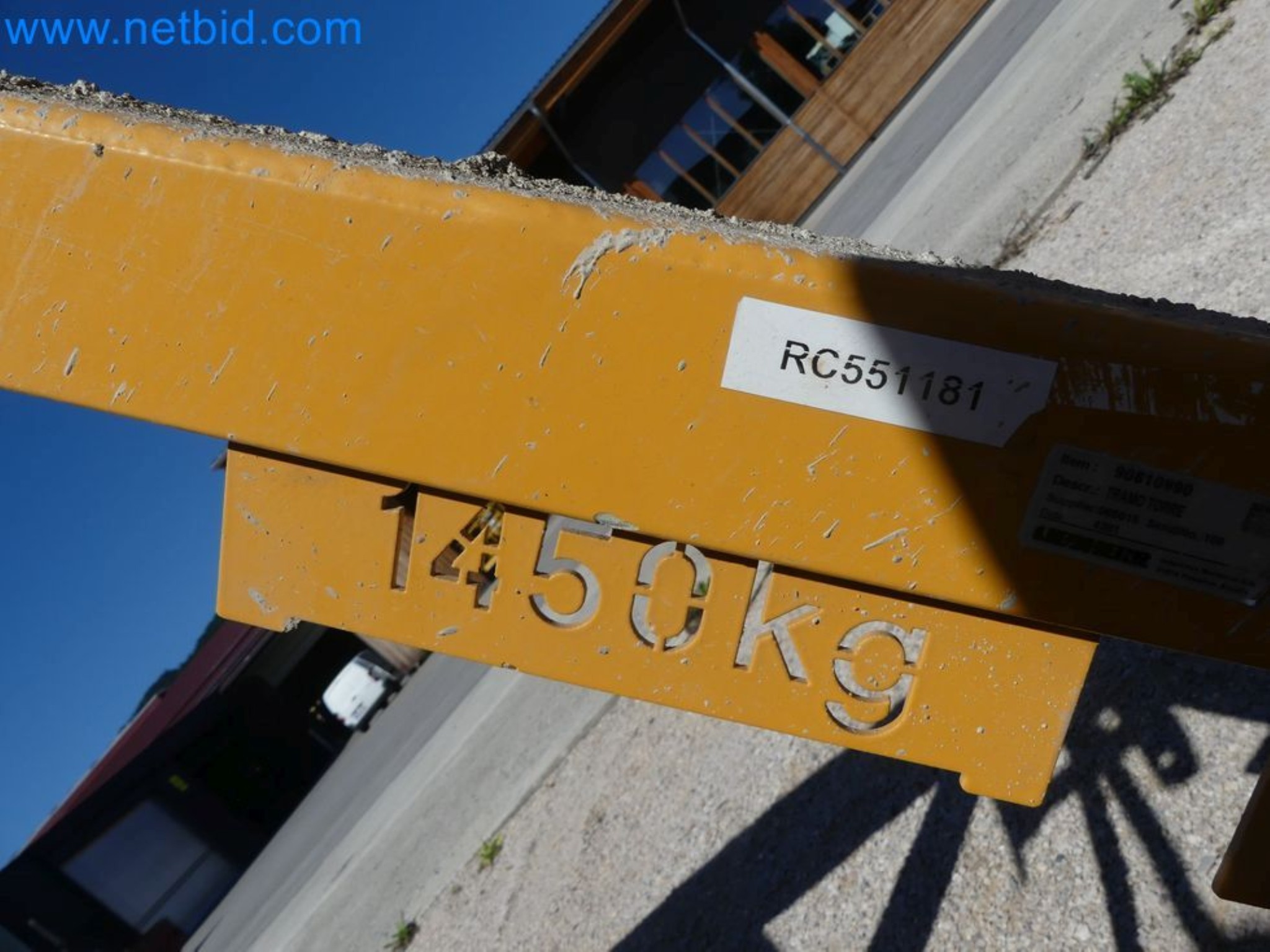 Zuraw wiezowy - Zuraw górnoobrotowy LIEBHERR-75