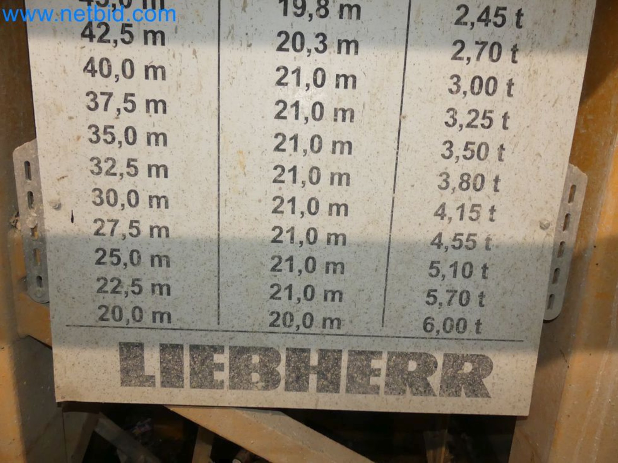 Zuraw wiezowy - Zuraw górnoobrotowy LIEBHERR-7
