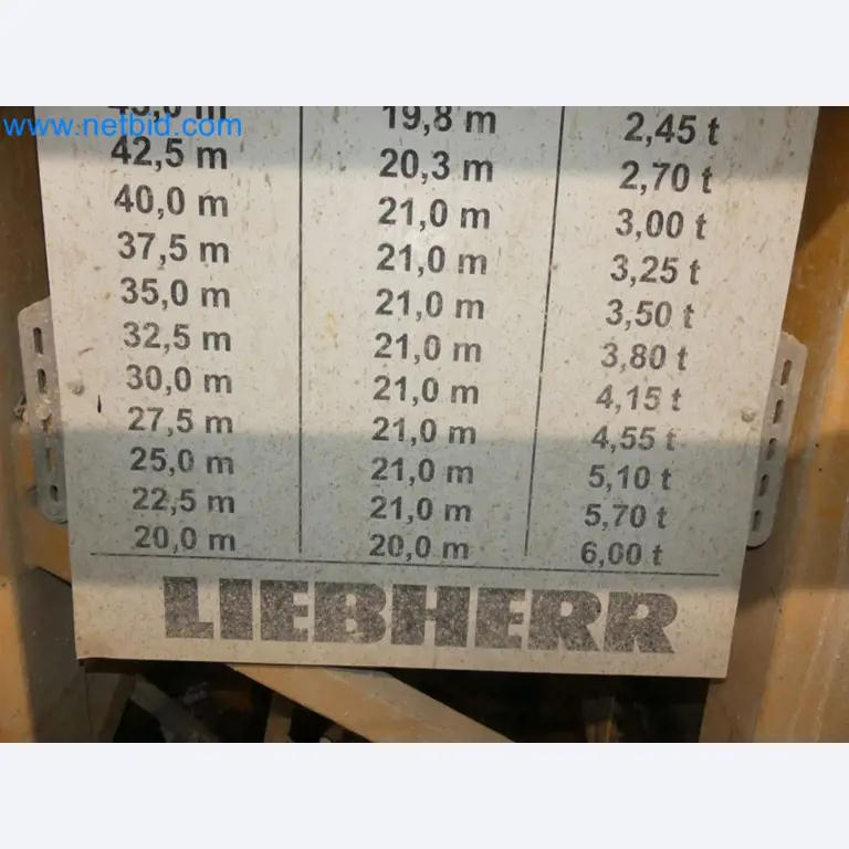 Zuraw wiezowy - Zuraw górnoobrotowy LIEBHERR-7