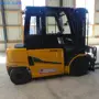 thumbnail-Elektro-Frontgabelstapler Hyundai 40B-9 mit Ladegerät Still HFX 80V-170A -15