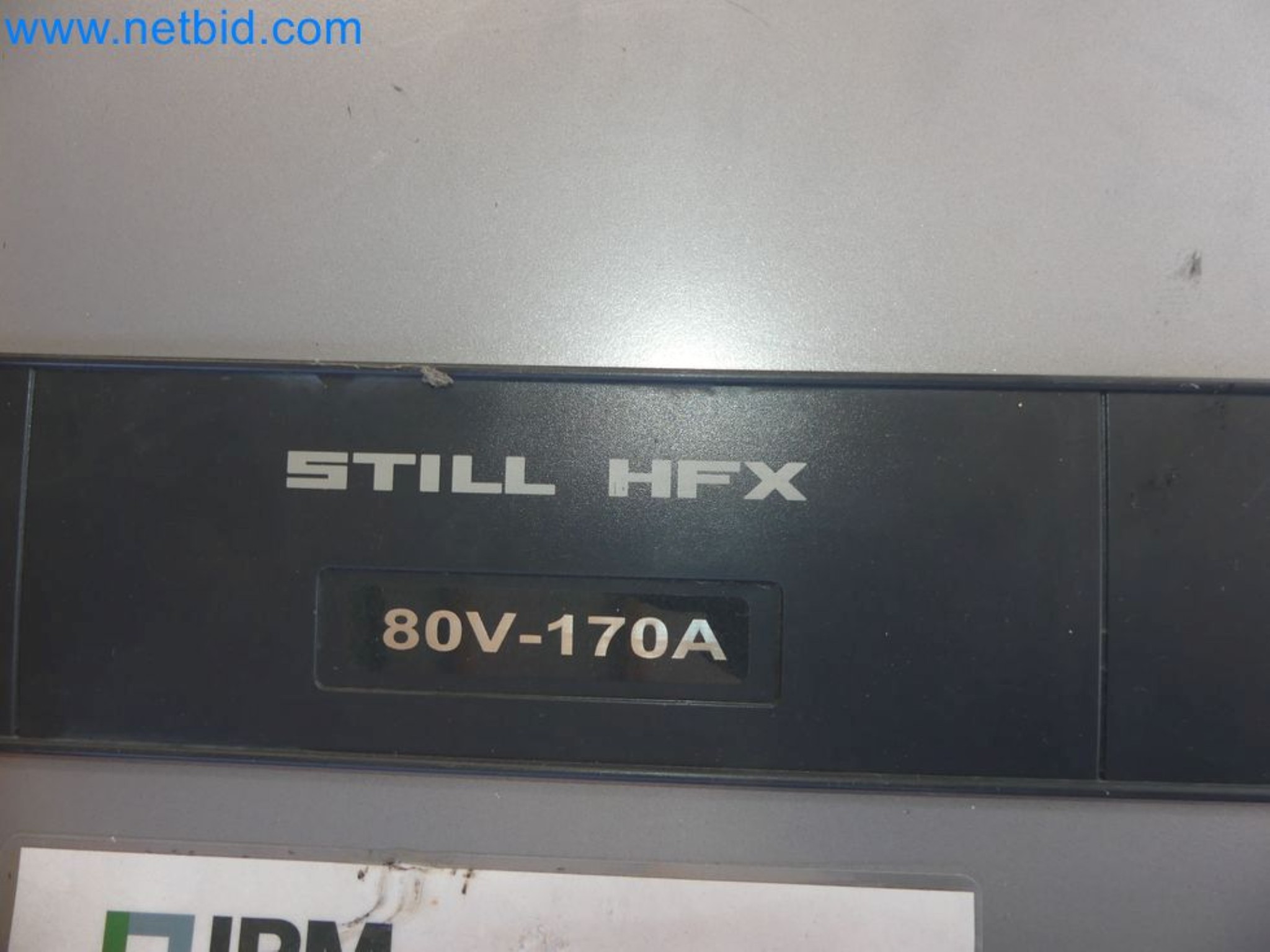 Hyundai 40B-9 electric front forklift truck with Still HFX 80V-170A charger-50