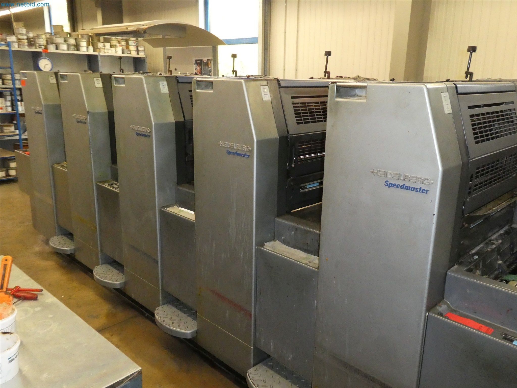 buy used 5-color offset printing press Heidelberg Speedmaster SM 52-5 ...