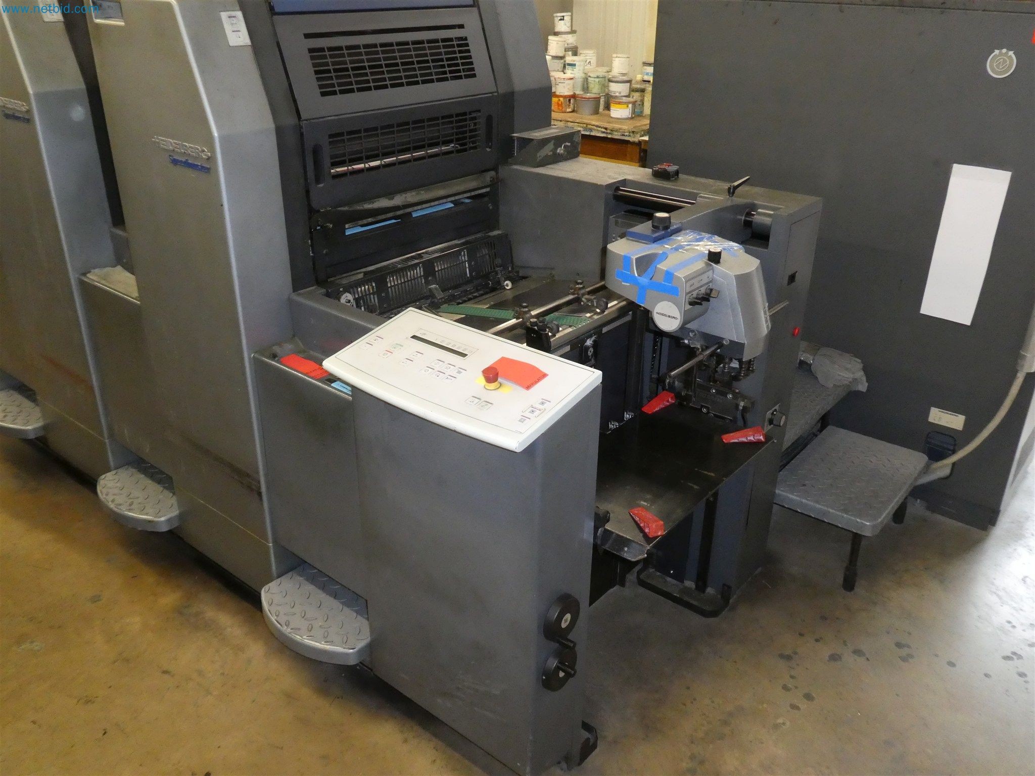 buy used 5-color offset printing press Heidelberg Speedmaster SM 52-5 ...